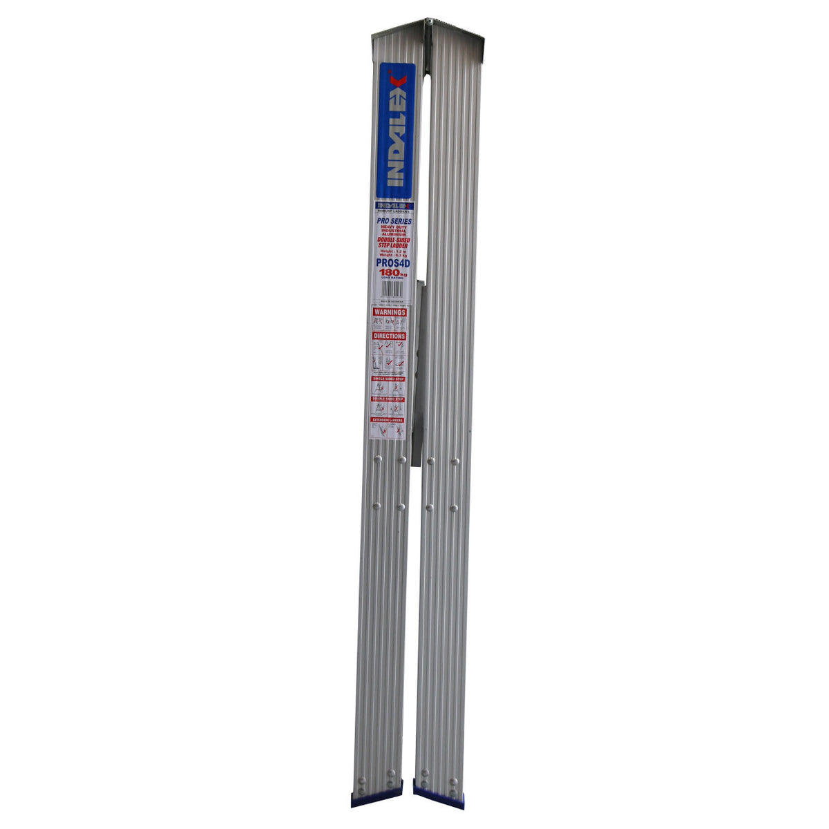 1.2m 180kg Aluminium Step Ladder | Industrial Sites | Indalex