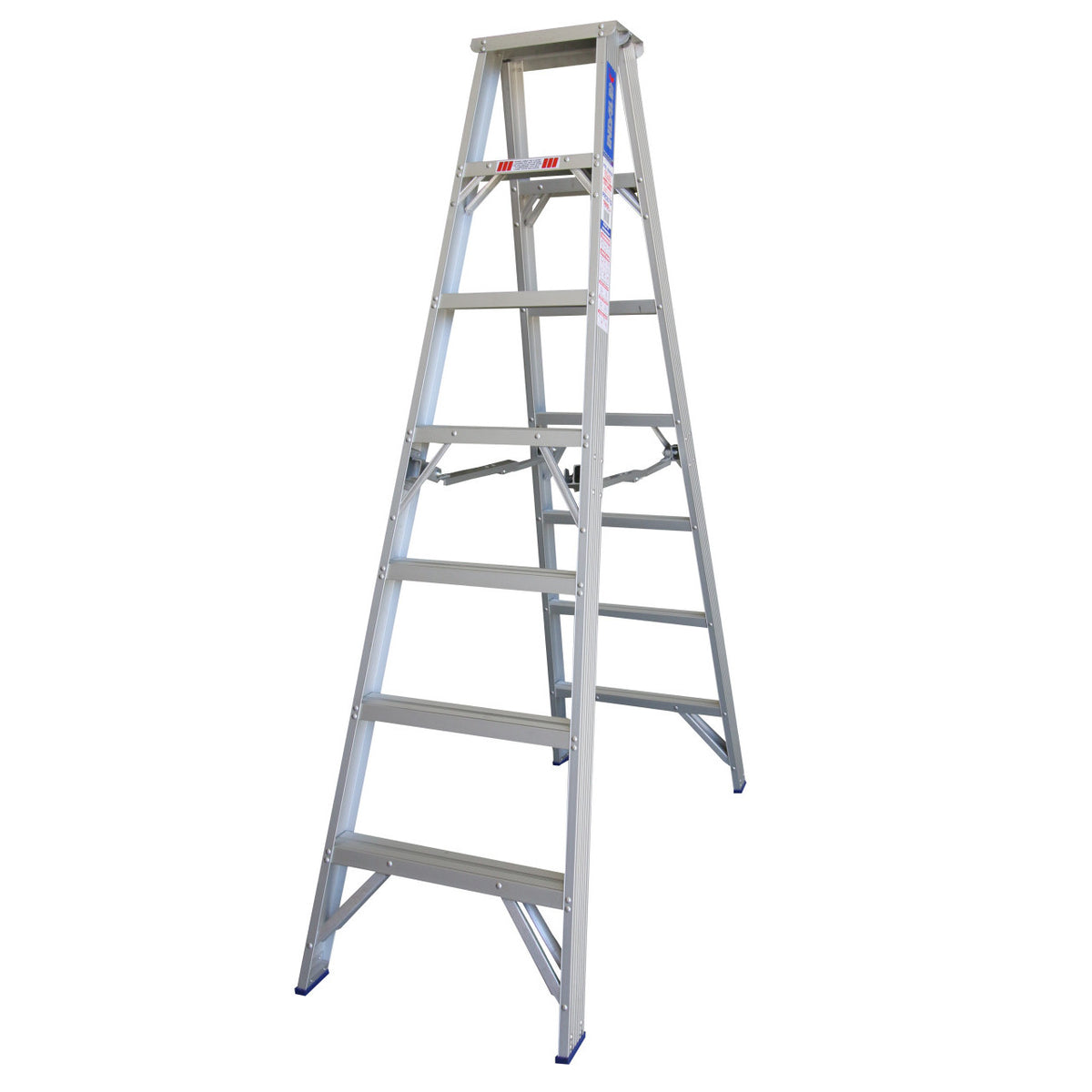 2.1m Aluminium Step Ladder | Industrial Work Sites | Indalex