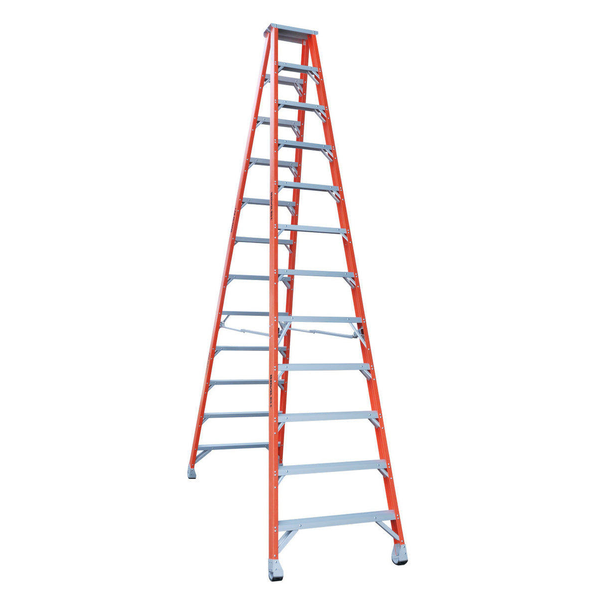3.7m Fibreglass Step Ladder | Electrical Work | Indalex