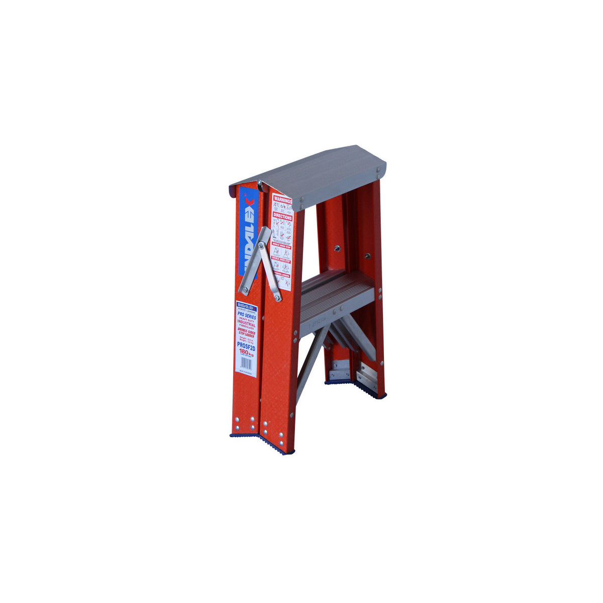 0.6m Fibreglass Step Ladder | Electrical Work | Indalex, view 2