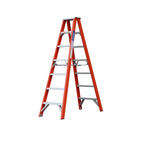 Double Sided 2.1m Fibreglass Step Ladder | Electrical Work | Indalex, view 4
