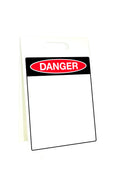 500x300mm Corflute A-Frame Danger Blank | Roadworks | Uniform Safety Signs