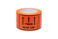 100x75mm This Way Up Labels | Warehouse Shipping | Uniform Safety Signs