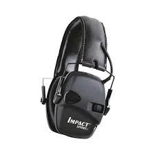 Earmuff Impact Sport Black Clam