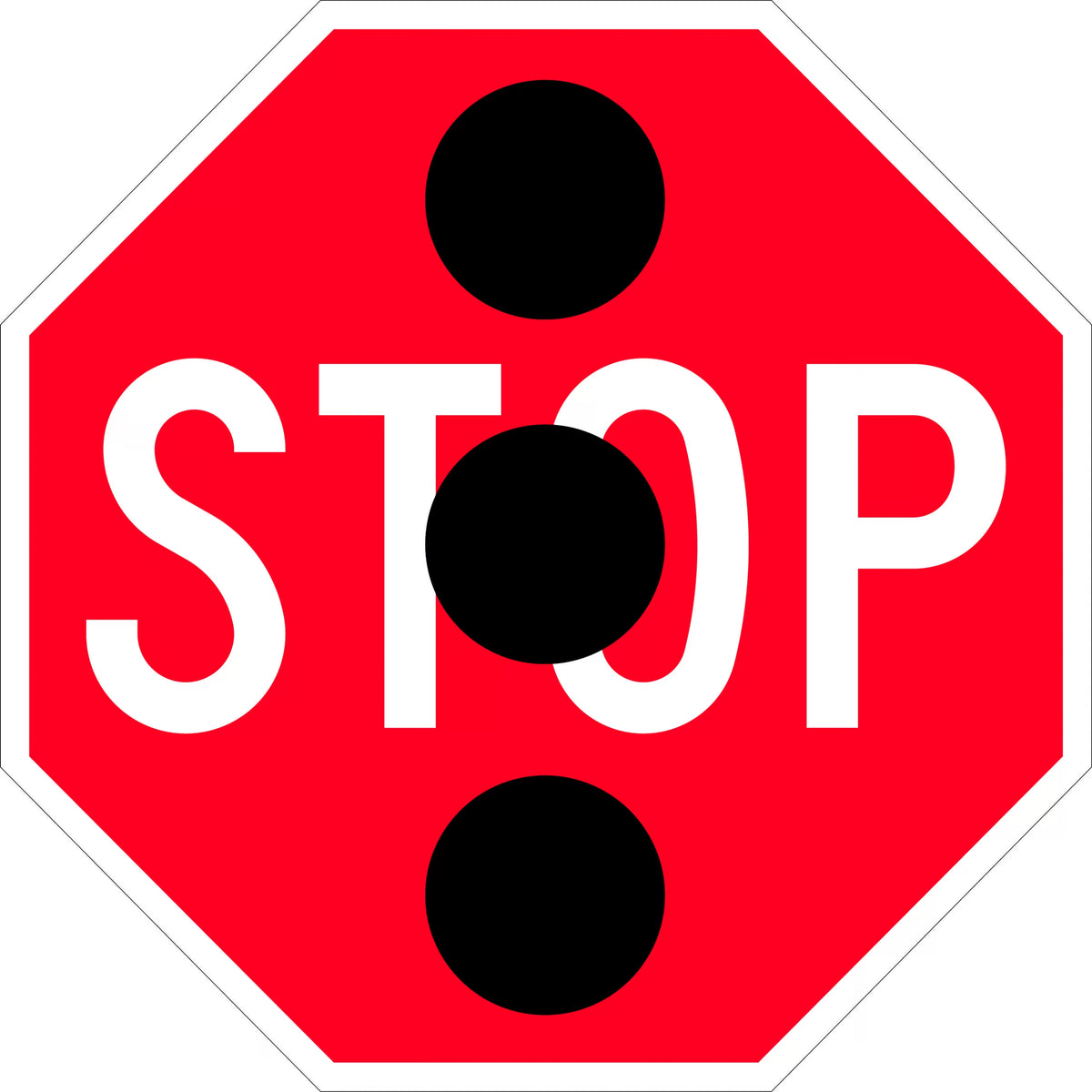 450x450mm Aluminium Stop Sign | NSW Roadworks | Uniform Safety Signs