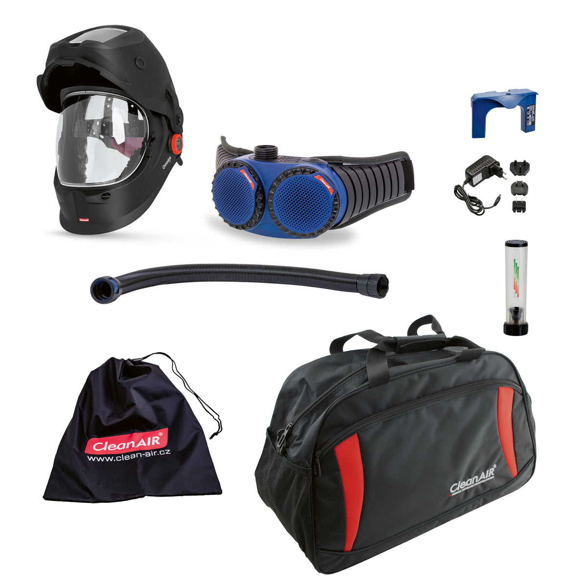 Welding Helmet with Air Purifying Respirator Kit - view 2