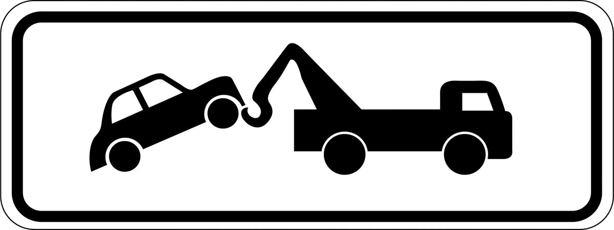 Aluminium Tow Away Sign | Car Park Management | Uniform Safety Signs