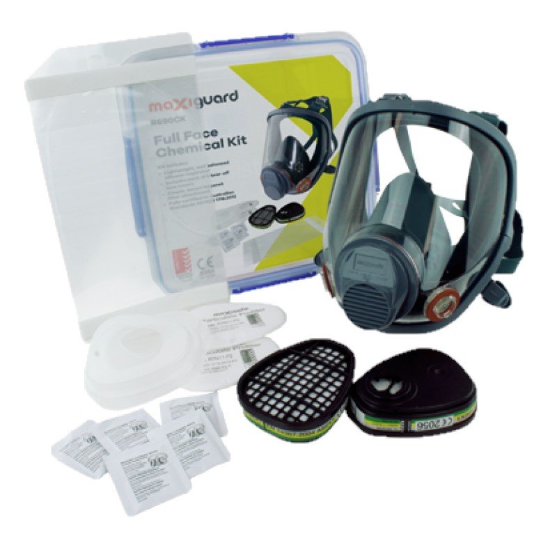 Full Face Respirator Chemical Kit
