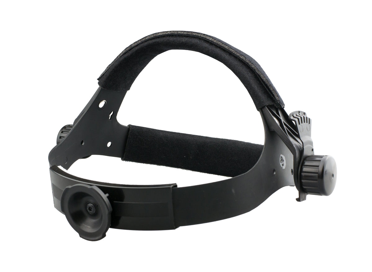Head harness with sweatbands