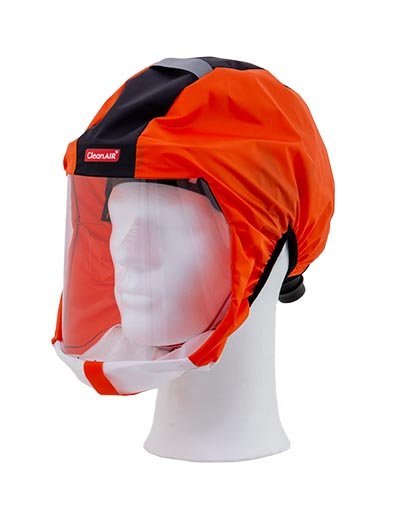 Protective Short Respiratory Hood CA-1 Orange - view 1