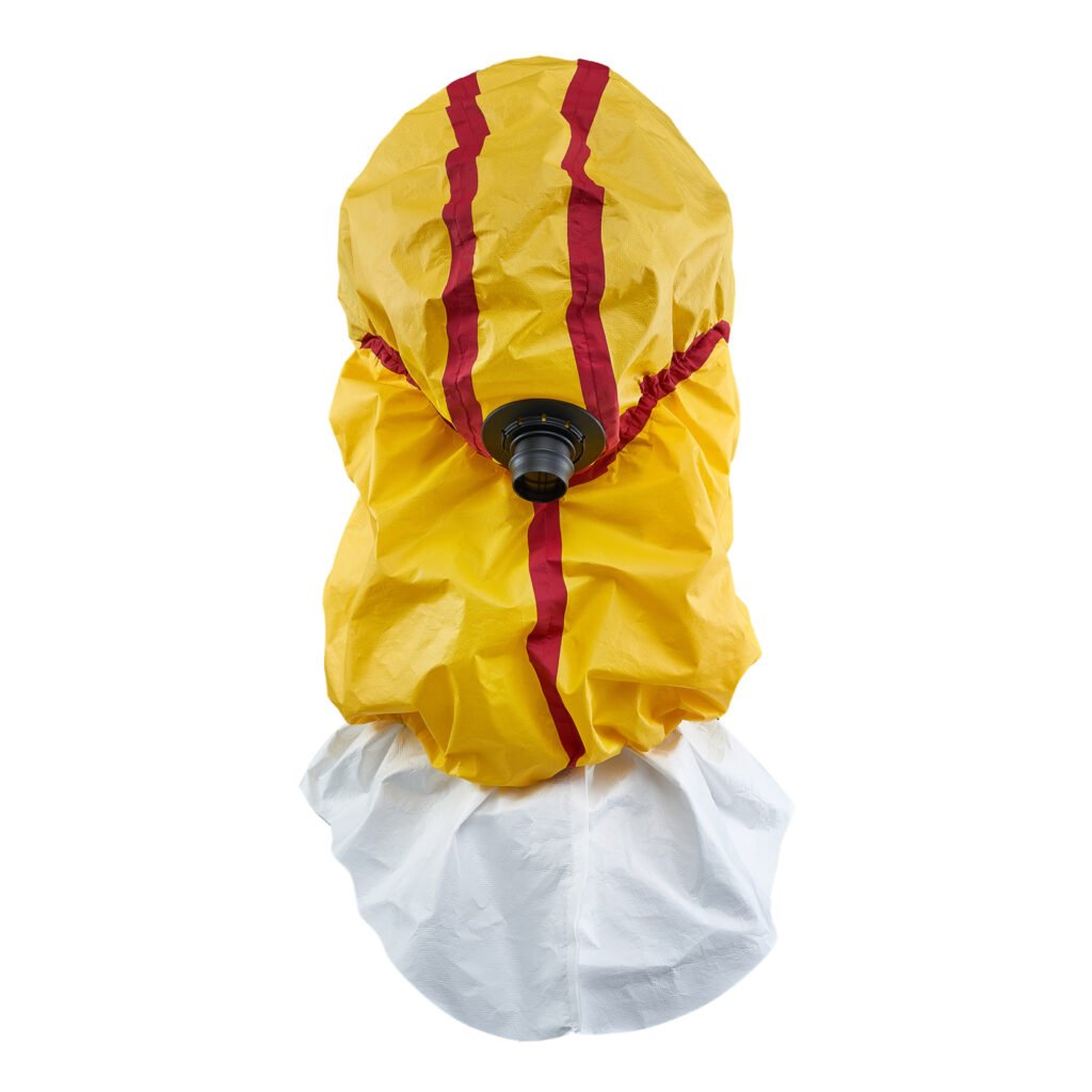 Chemical-Resistant Protective Hood - Yellow - view 4