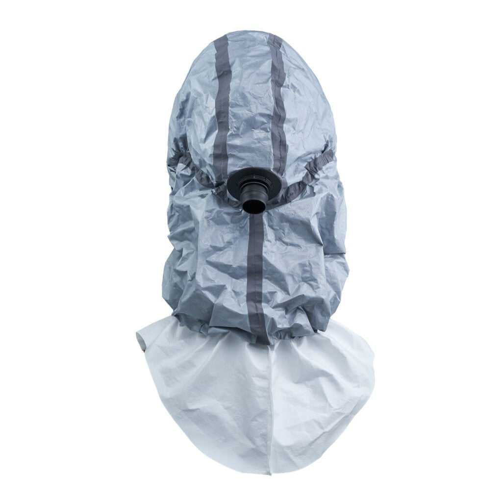 CA-12 Chemical-Resistant Protective Hood - Grey - view 4