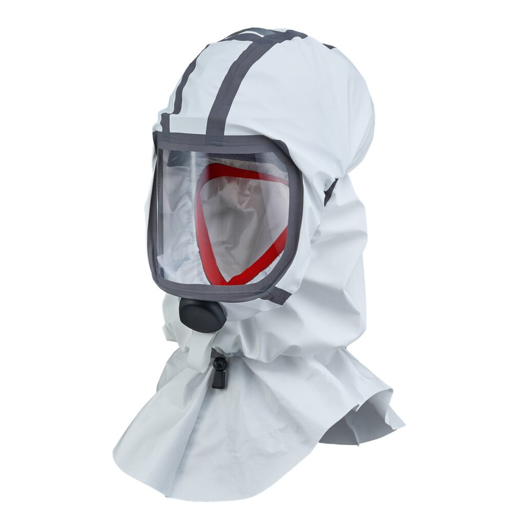 CA-12 Chemical-Resistant Protective Hood - White - view 1