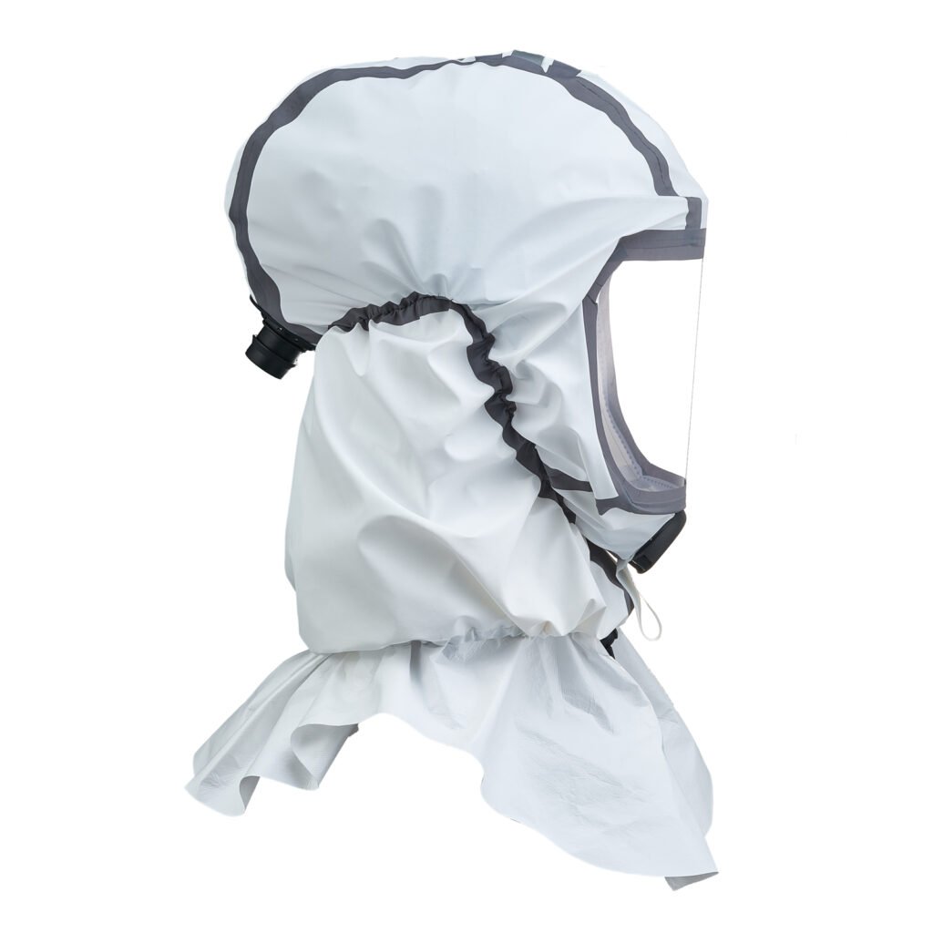 CA-12 Chemical-Resistant Protective Hood - White - view 2