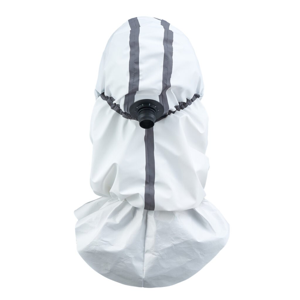 CA-12 Chemical-Resistant Protective Hood - White - view 4
