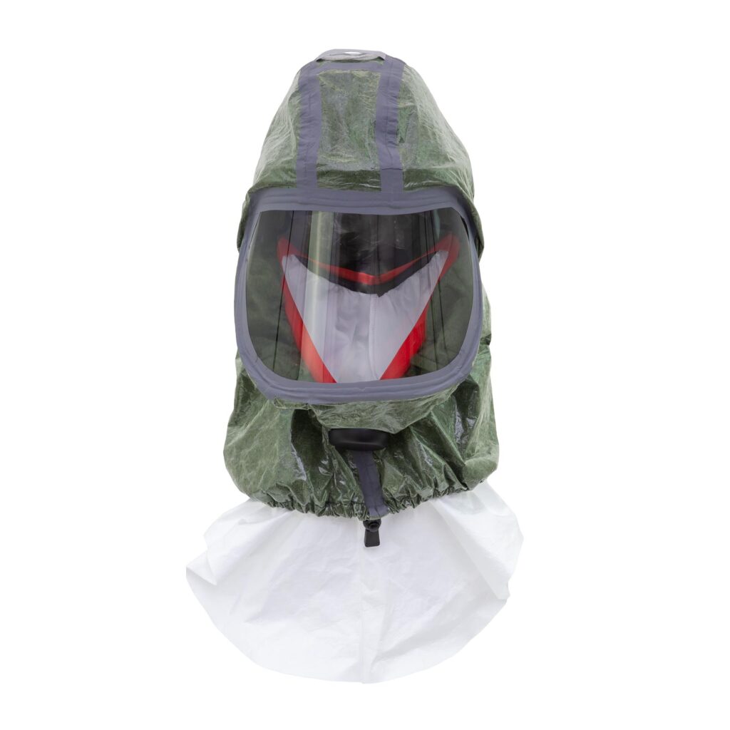 CA-12 Chemical-Resistant Protective Hood - Olive - view 3