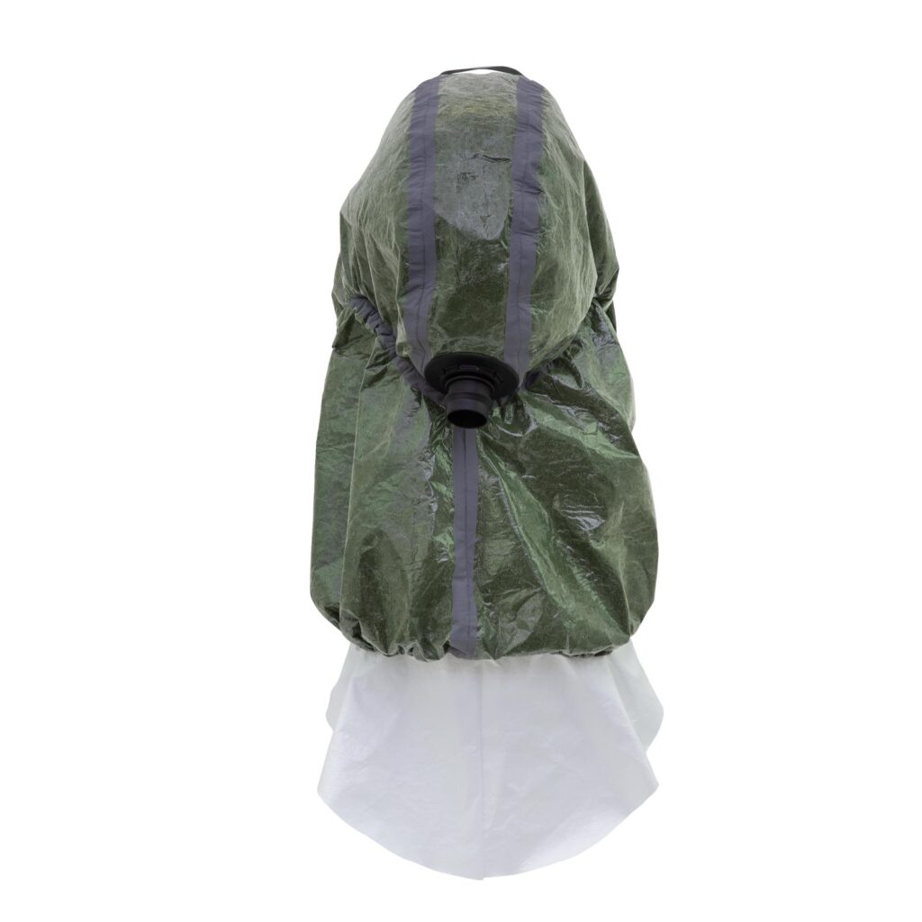 CA-12 Chemical-Resistant Protective Hood - Olive - view 4