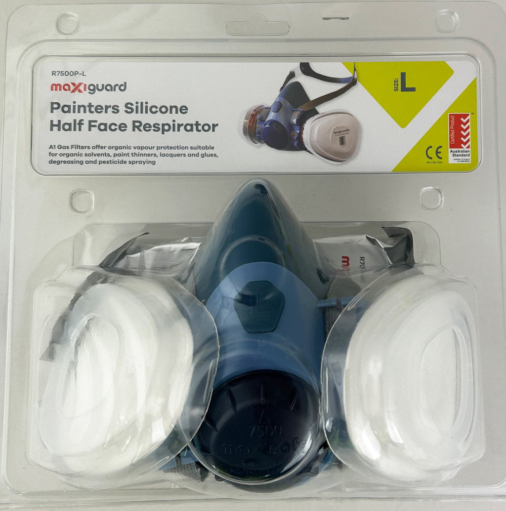 Half Mask Silicone Painters Kit - view 2