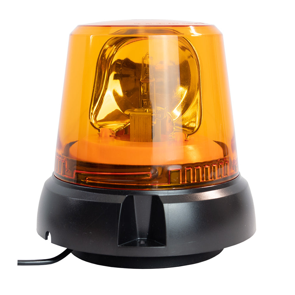 Rotating Amber Warning Beacon 12V 55W Beacon with Magnetic Base | Vision Safe, view 2