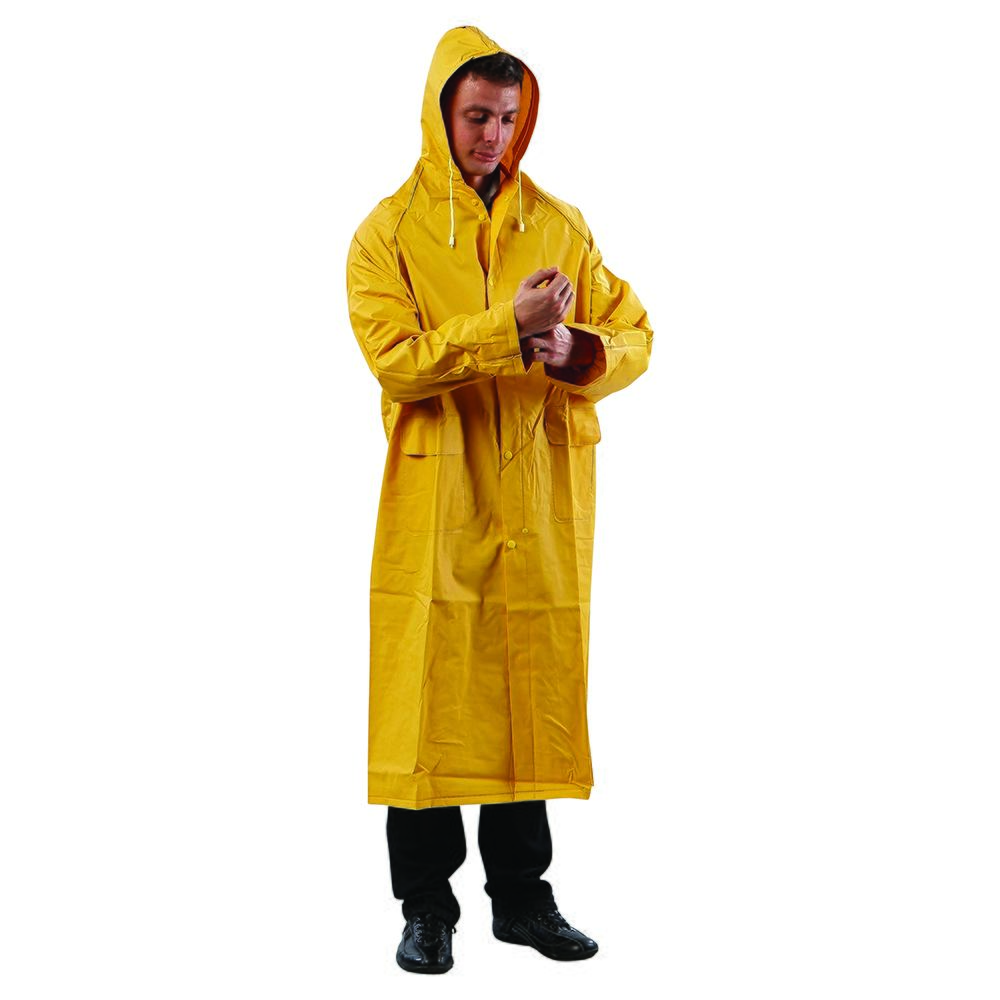 Yellow PVC Rain Coat