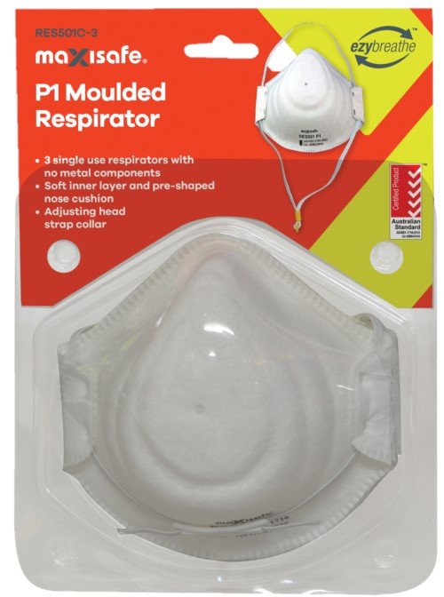 P1 Moulded Respirator Card of 3 - view 3