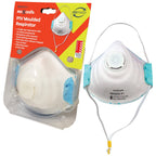 Moulded Respirator with Valve - view 2