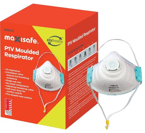 P1 Moulded Respirator with Valve - view 2