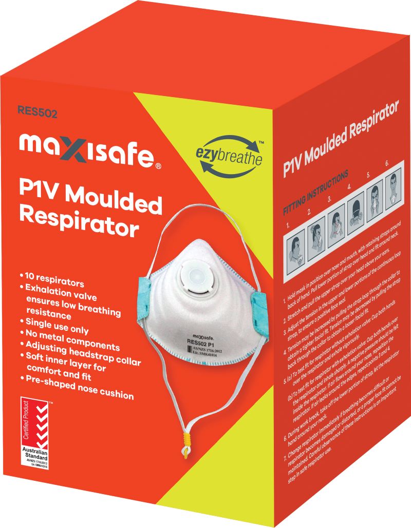 P1 Moulded Respirator with Valve - view 3