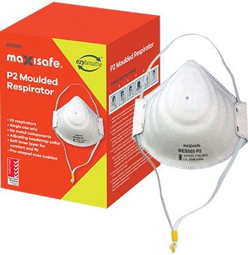 P2 Moulded Dust Mask - view 2