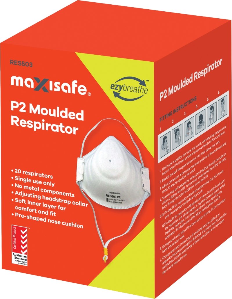 P2 Moulded Dust Mask - view 3
