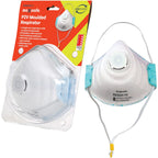 P2 Valved Dust Mask Pack of 3 - view 2