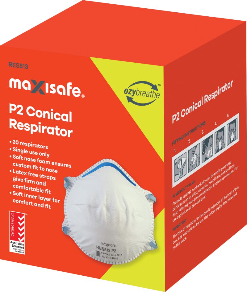 P2 Conical Respirator - view 3