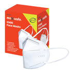 KN95 Flat Fold Mask with Ear Loops - view 2