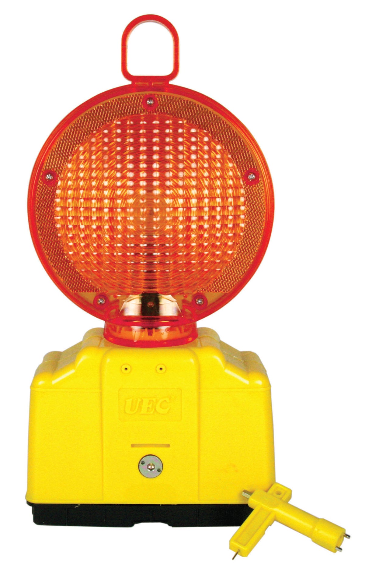 Red LED Roadside Flashing Light | Traffic Control | Uniform Safety Signs