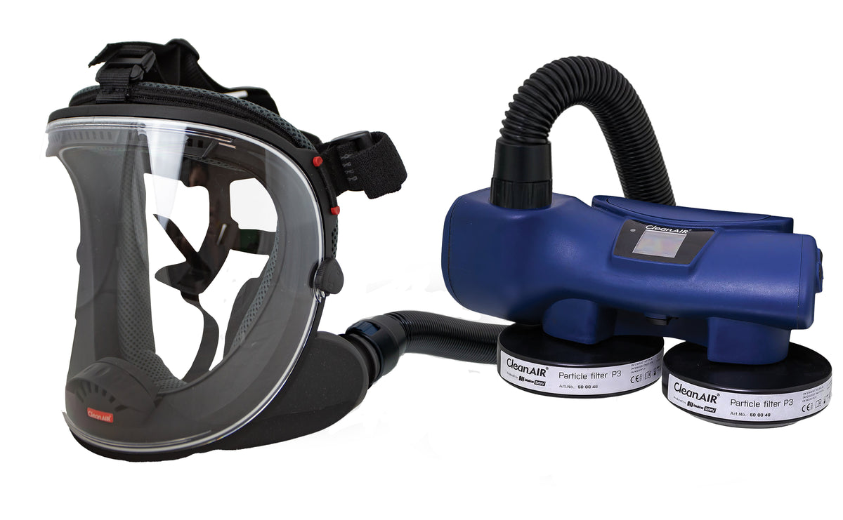 UniMask with 5-Point Harness and Chemical 2F PAPR Kit - view 2