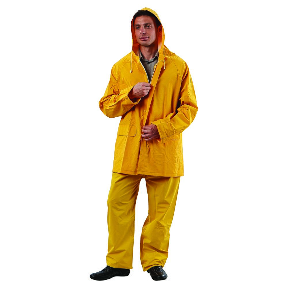 Yellow PVC Rain Pants