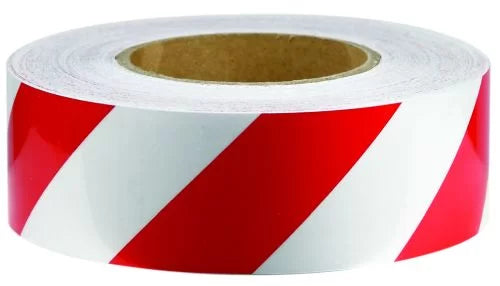 Class 2 Red/White Reflective Tape | Site Marking | Uniform Safety Signs