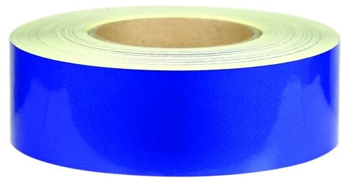 Class 2 Blue Reflective Tape | Low-Light Site Marking | Uniform Safety Signs