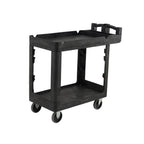 230kg Rated 2 Shelf Utility Cart | Warehouse & Industrial | Team Systems, view 3