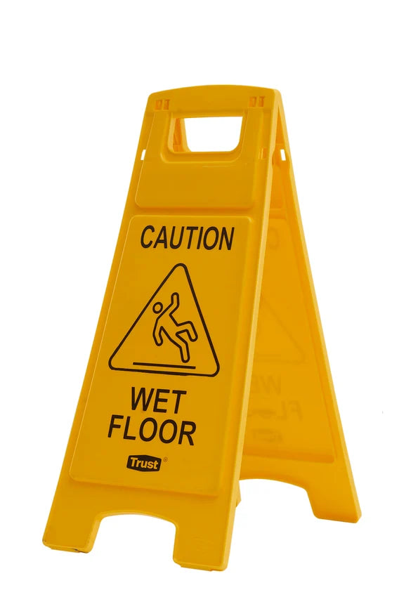 Yellow Caution Wet Floor Sign | Commercial Facilities | Team Systems