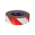 Red and White Reflective Hazard Tape
