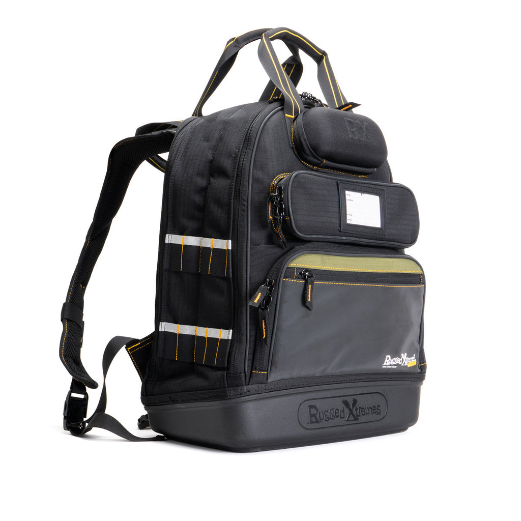 Rugged Xtremes TOOL BACK PACK 380 x 240 x 460mm BLK PCC 42L 2.7kg HARDBASE
