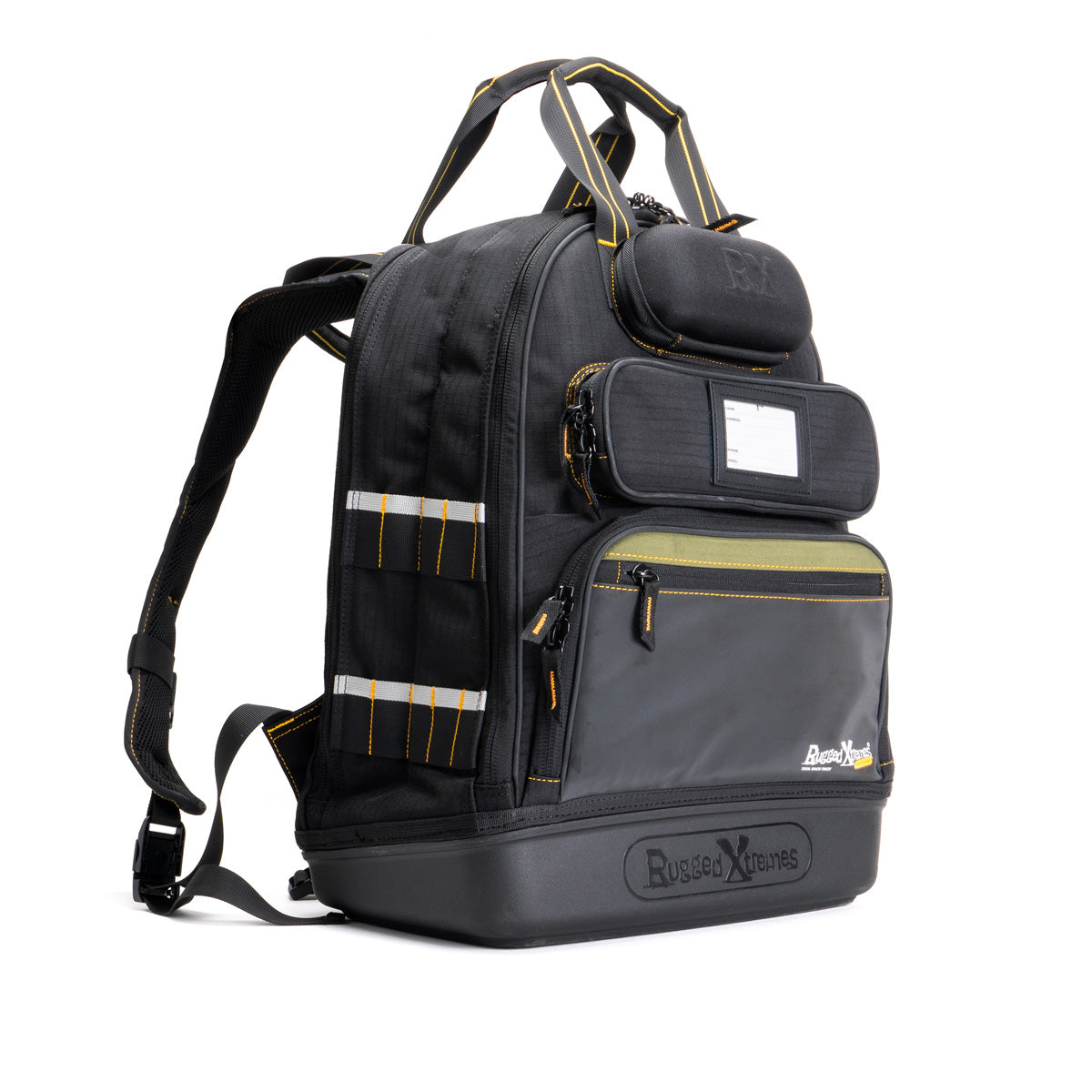 Rugged Xtremes TOOL BACK PACK 380 x 240 x 460mm BLK PCC 42L 2.7kg HARDBASE