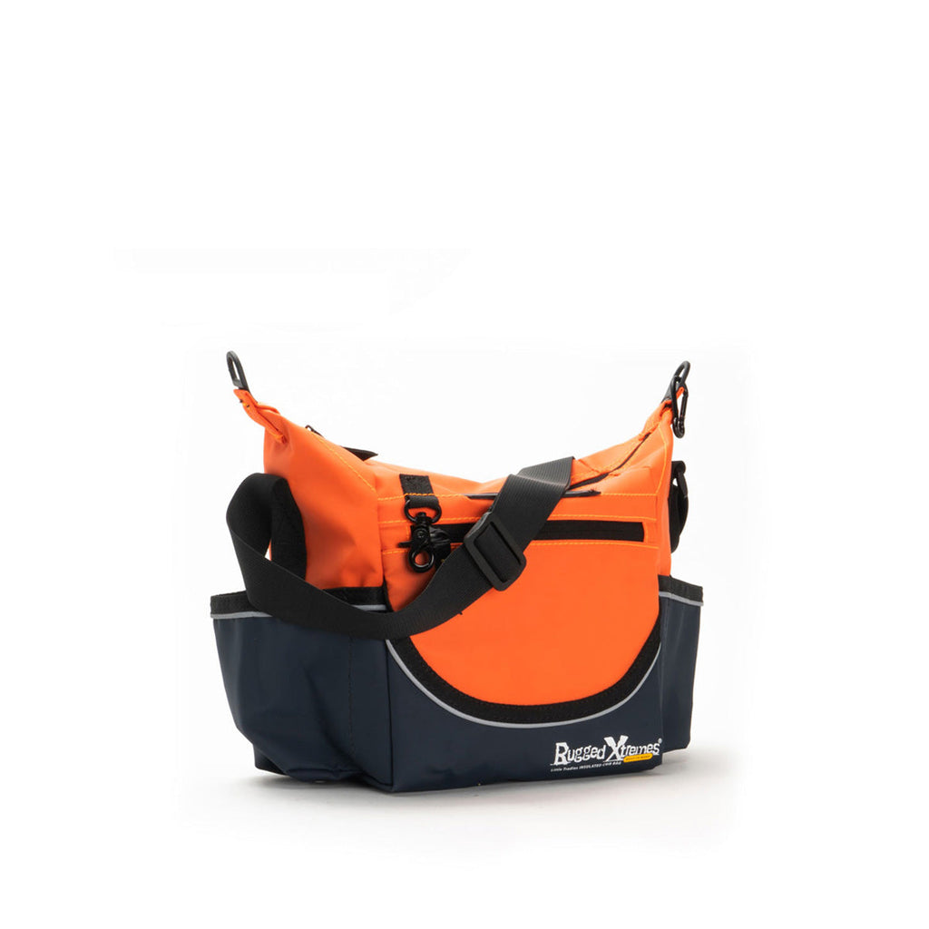 Rugged Xtremes LITTLE TRADIE INSULATED CRIB BAG PVC 210 x 180 x 200mm (260 Peak) TRADIE ORANGE PCC 8L 0.7kg RefTex™ NEW 2025