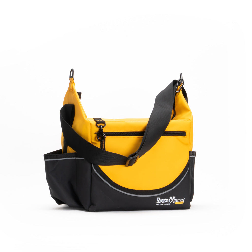 Rugged Xtremes INSULATED CRIB BAG PVC 280 x 200 x 230mm (330 Peak) YELLOW PCC 15L 0.9kg