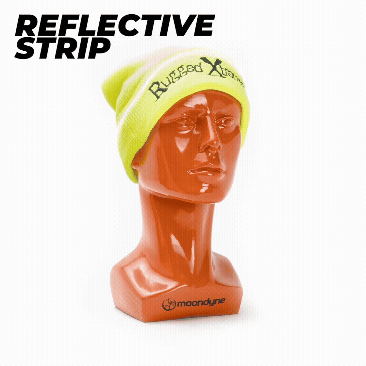 Rugged Xtremes HI Viz Yellow Beanie