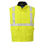 Bizflame Rain Hi-Vis Anti-Static FR Bodywarmer - view 2