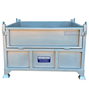 115cm Square Storage Bin | Workshop & Warehouse Use | East West Engineering