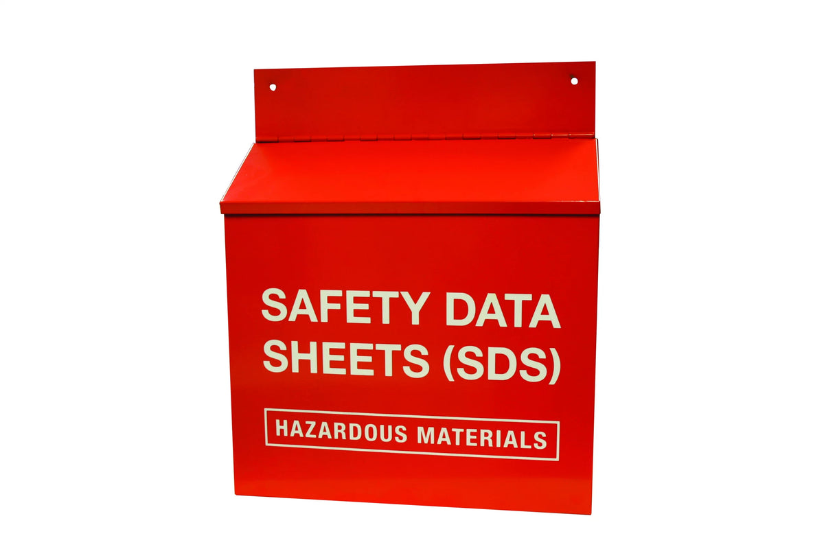 650x450mm SDS Outdoor Station | Chemical Storage Areas | Uniform Safety Signs