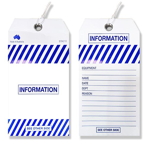 Information Safety Tag